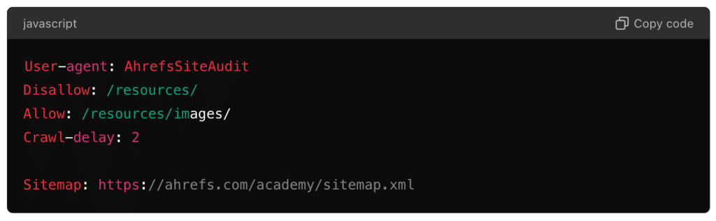 דוגמא לקובץ robots.txt | seo-up קידום אתרים